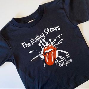 New! The Rolling Stones“Sticky lil fingers”kid tee